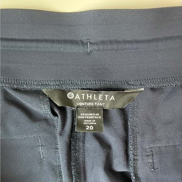 Athleta Plus Size Venture Pant in Navy - Picture 14 of 14